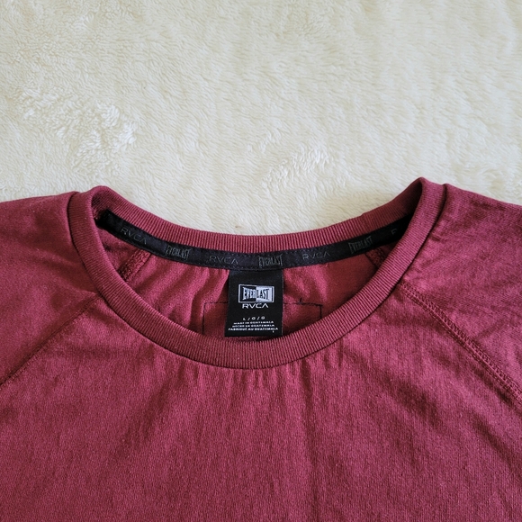 RVCA🏄& Everlast🥊Collab Raglan Muscle💪Tee - NWT - Picture 13 of 14